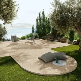 Serenissima Eclettica Beige Eclettico 20MM 60x120 cm 1082428 | Carrelage d’extérieur imitation pierre